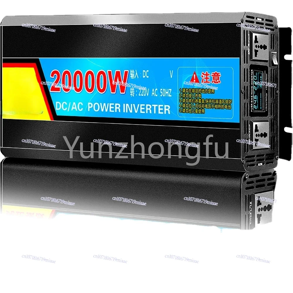 10000W/13000W Heavy-Duty Applications  High-Capacity Sine Wave Inverter Efficiently Convert DC 12V/24V/48V to AC 220V