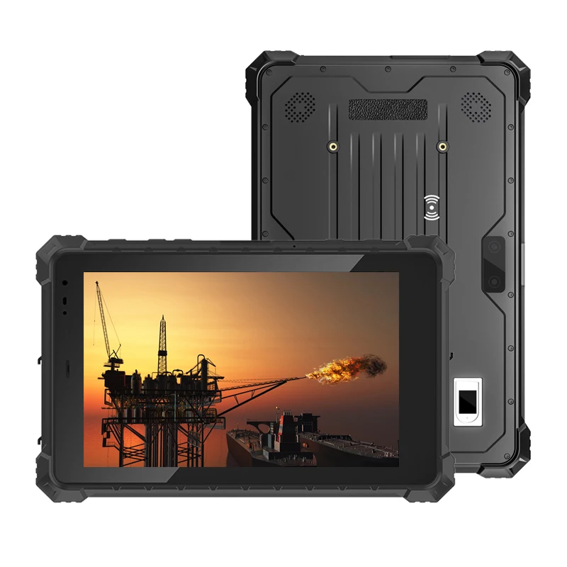 Echte explosieveilige robuuste Windows-tablets voor industrieel gebruik Mobiele computer 4G GPS RJ45 RS232 paneel-pc voor petrochemie