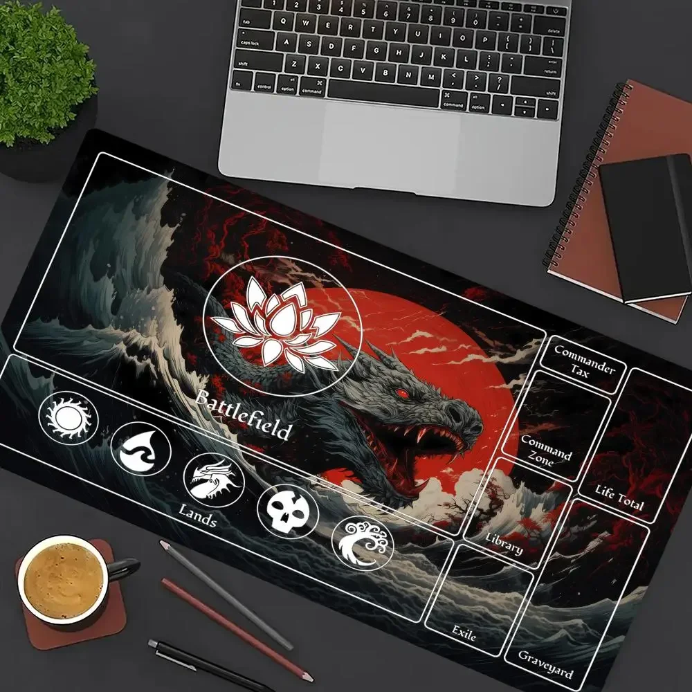 البحرية Monstrosity ماجيك حفلة لعبة حصيرة المطاط دائم لألعاب MTG & TCG 35X60 ماوس الوسادة مكاتب مكتب الحصير تصميم صديق للحفلات #3