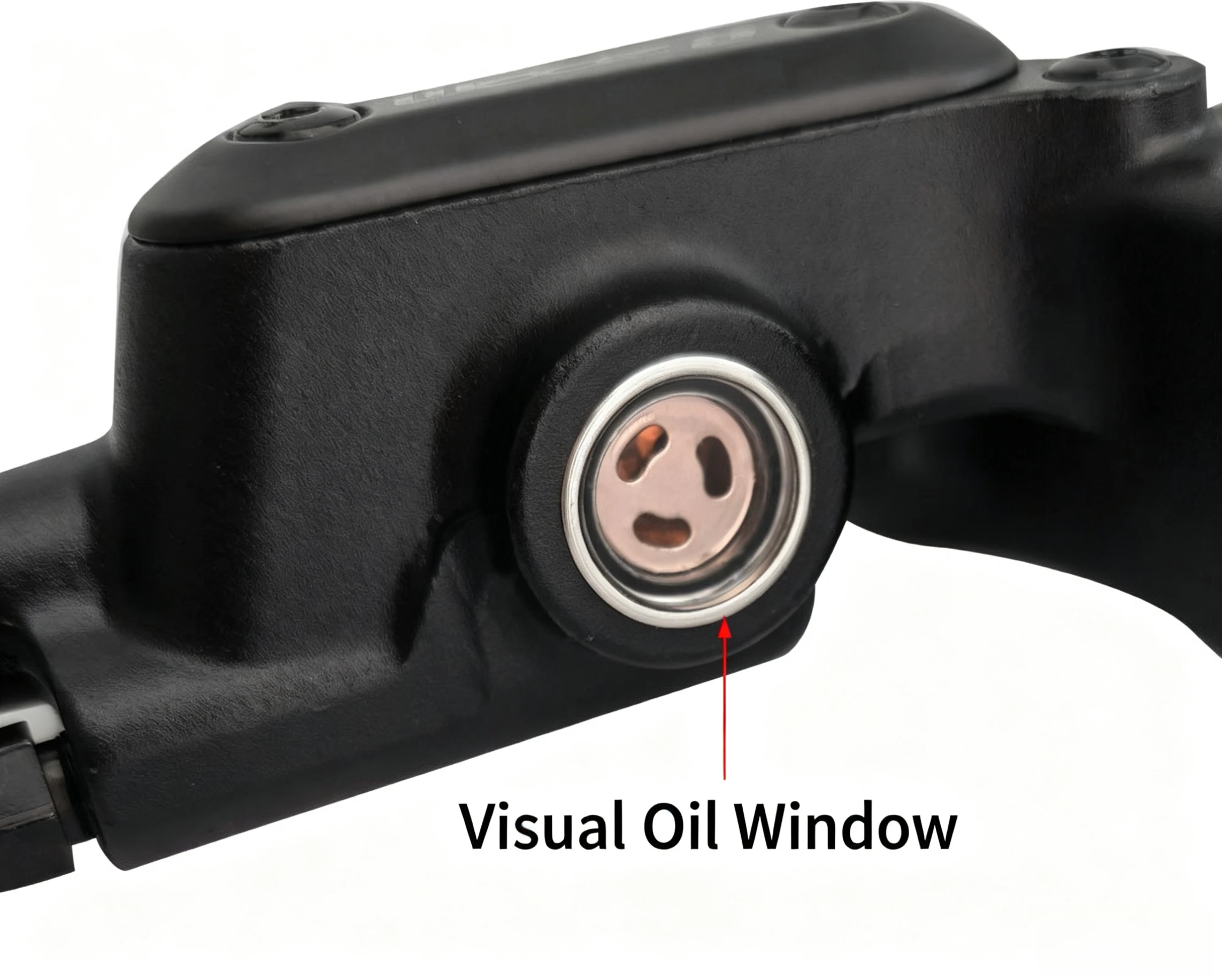 4-Kolben-Aluminium-Hydraulik-Scheibenbremsen-Kit mit Power-Cut-Off-Hebel, Öl-Fenster, 2- und 3-Pin-Stecker, Vorwärts-/Rückwärtsmontage für E-Scooter – Detail 8