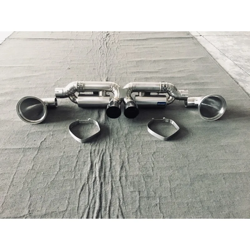 

OEM custom 4.0 for Porsche 992 GT3/GT3 RS exhaust system 304 stainless steel/titanium valve exhaust pipe