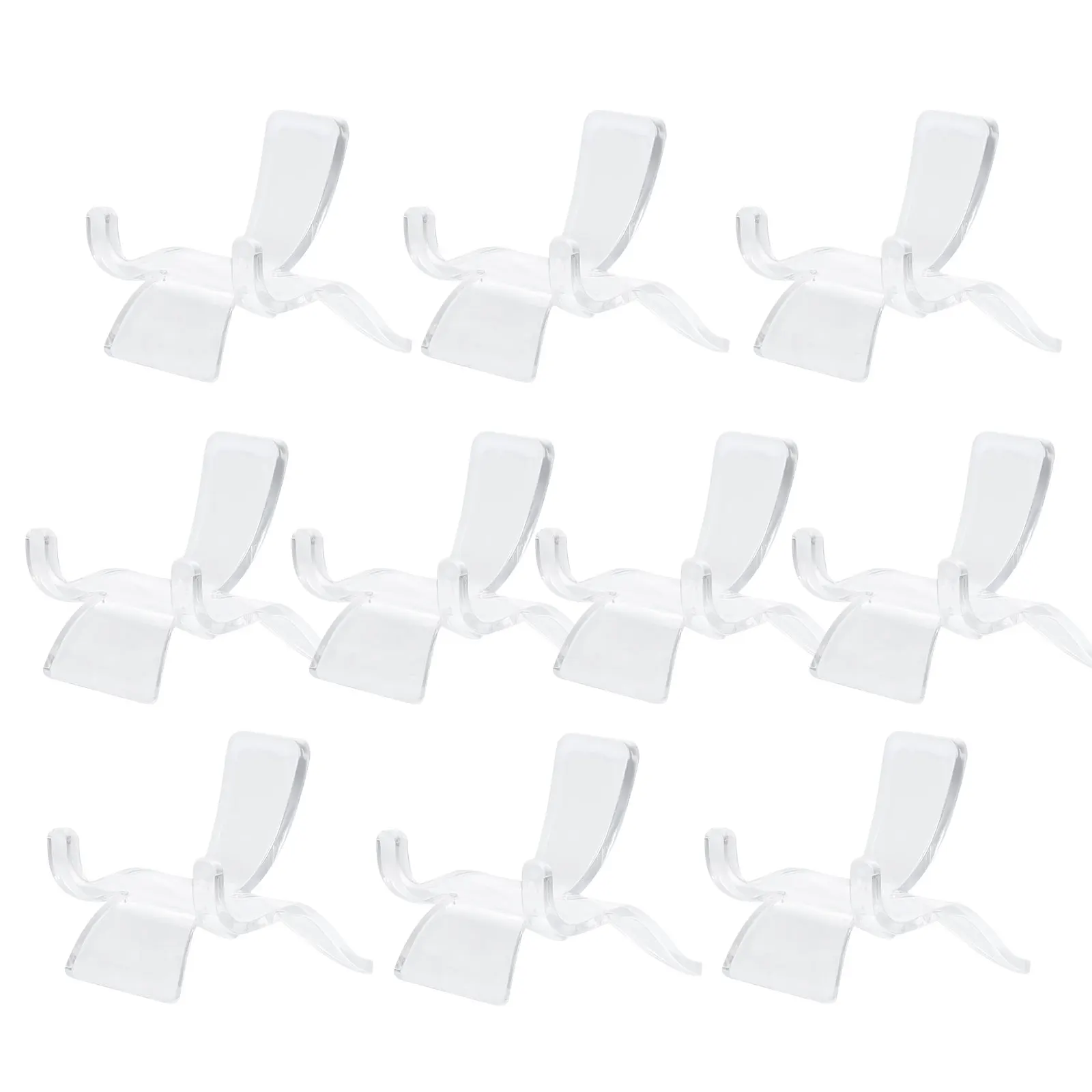 

10 Pcs Ware Display Holder Bracelet ganizer St Jewelry Rack Plastic Durable Bracelet Display Rack Compact Lightweight