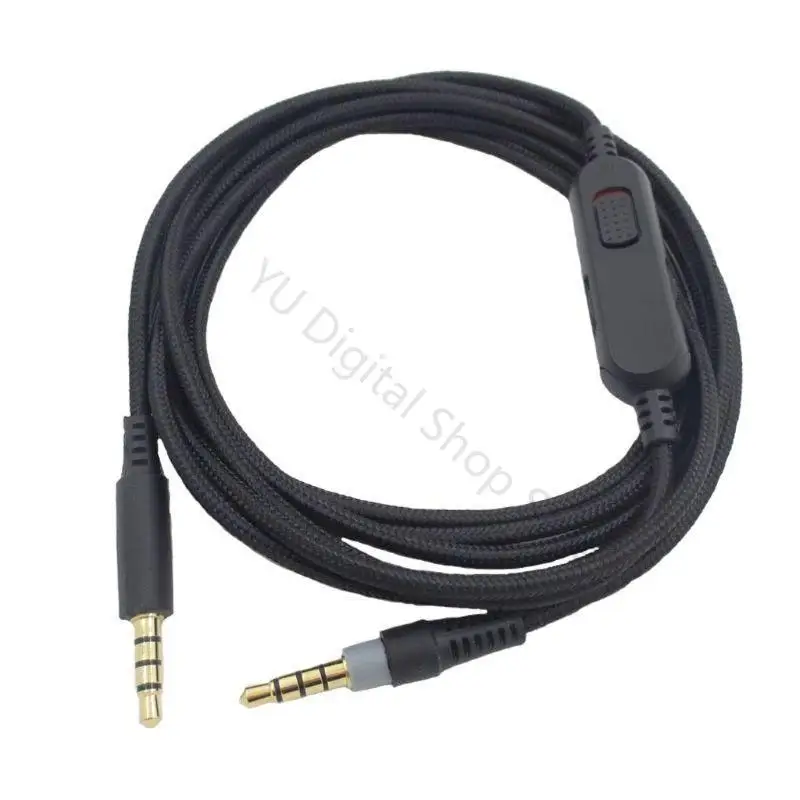 96BA Earphone Cable Mute Both Headphone Mic for Cloud Mix and for Alpha Headset