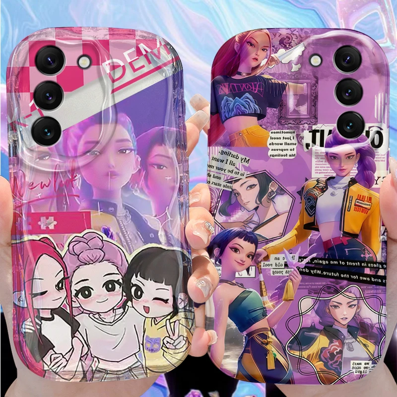 KPop D-Demon H-Hunters Case voor Samsung Galaxy A53 A50 A50S A36 A35 A34 A32 A30 A26 A25 A24 A20 A16 A15 A06 A05S A05 M555G Cover