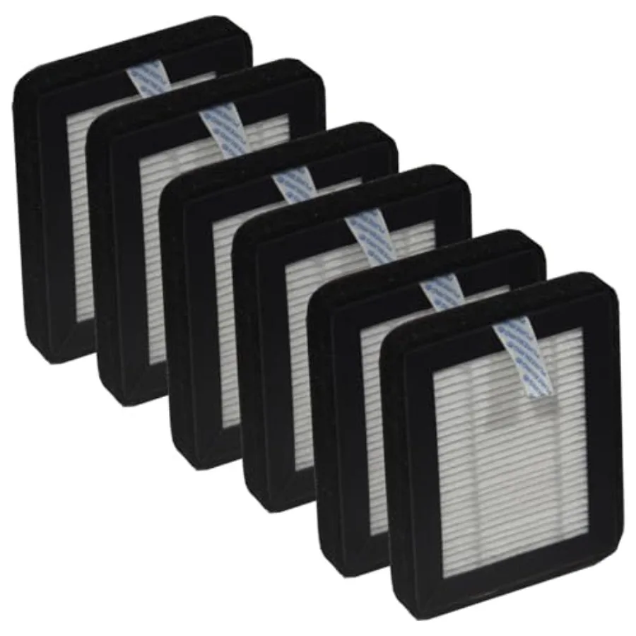 

Replacement Filter Compatible with FUKANG VANSU AP070 Smokeless Ashtray Purifier 6-Pack HEPA for Air Clean Smoke Removal in Ind