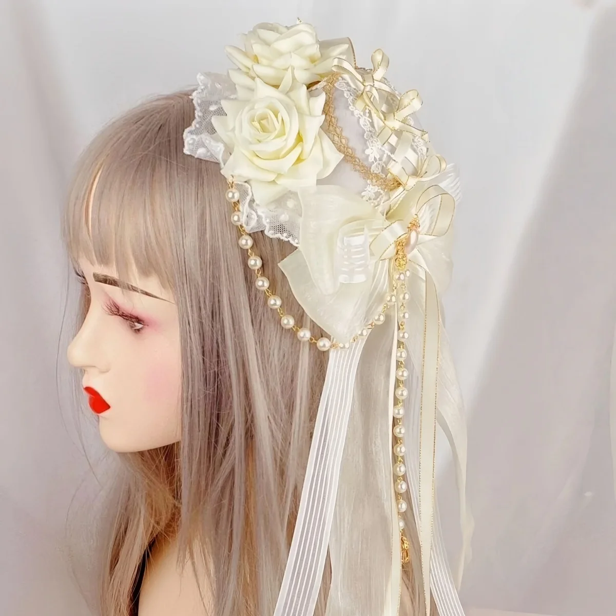 Gothic Lolita Retro Dark Hat Haarnadel Halloween Haarspangen Europäische/Amerikanische Vergrößerung Vampir Haarspange Fotozubehör