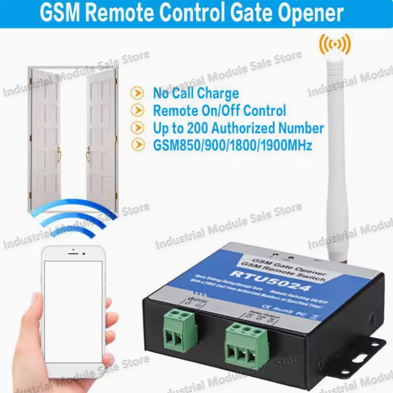 RTU5024 2G/4G Mobile Remote WiFi Controller Door Opener Motor Controller GSM Access Control