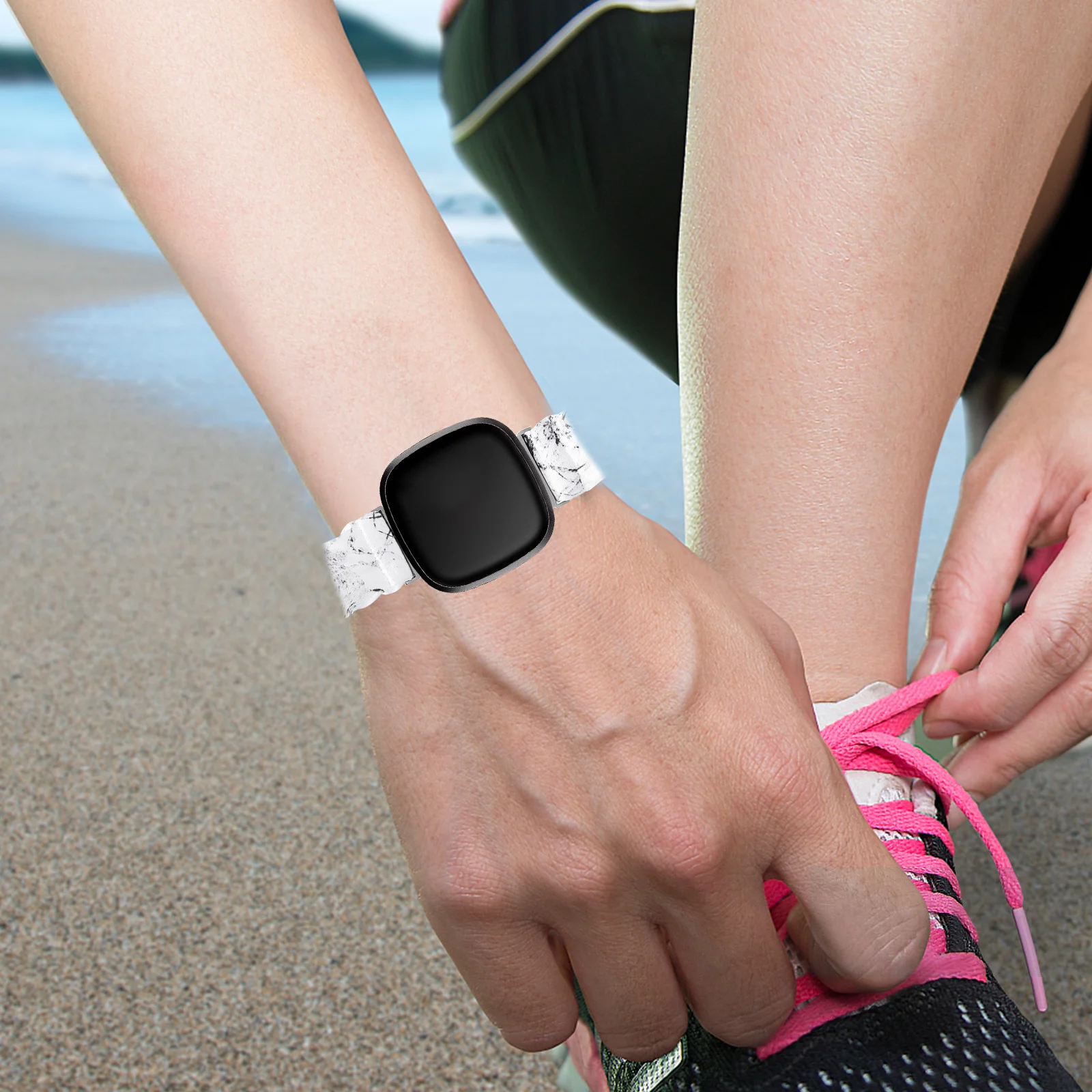 

Delicate Wrist Band High-Quality Material Breathable and Durable for Elastic Watch Strap Wrist Strap