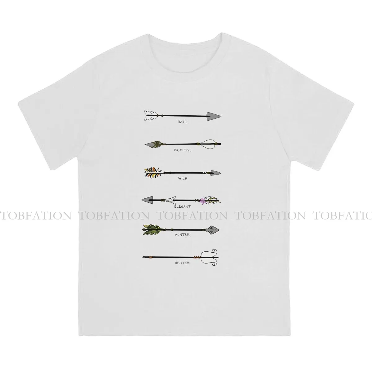 Archery 100% Cotton TShirt Arrow Styles Classic T Shirt Oversized Men Tee Shirt Ofertas Big Sale