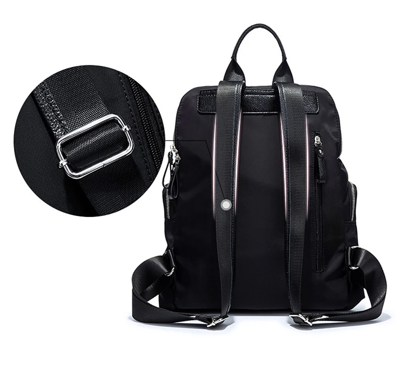 Ladies Double Backpacks Travel Foreign Trade Computer Business Knapsacks Korean Fashion Trend Large Capacity Student Schoolbags