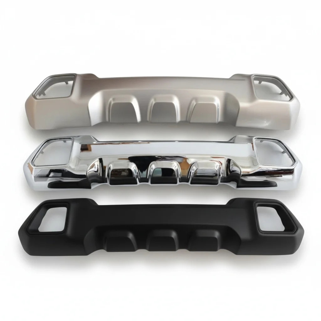 

Front Bumper Lower Trim Plate, Electroplated Bumper Trim For BAIC BJ40 BJ40plus BJ40L, OE B00011258, Off-Road Vehicle Auto Parts