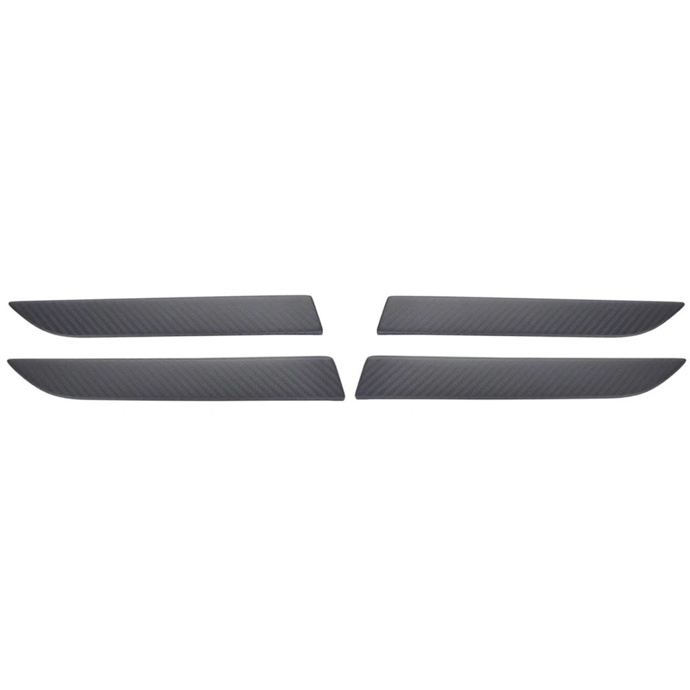 

Dry Carbon Fiber Cover for Teslal Model X 2021 2022 2023 2024 Car Accessories Car Door Side Badge Frame Sticker