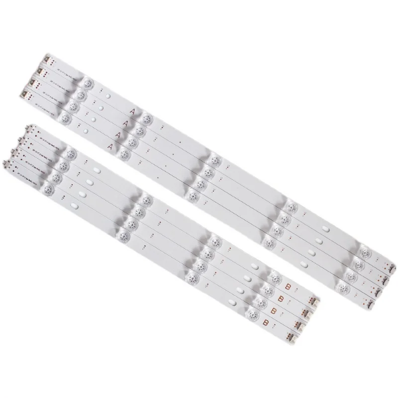 Novo kit 8 pçs led backlight strip substituição para 47lb5610 lc470due innotek drt 3.0 47 polegada a b tipo 6916l-1948