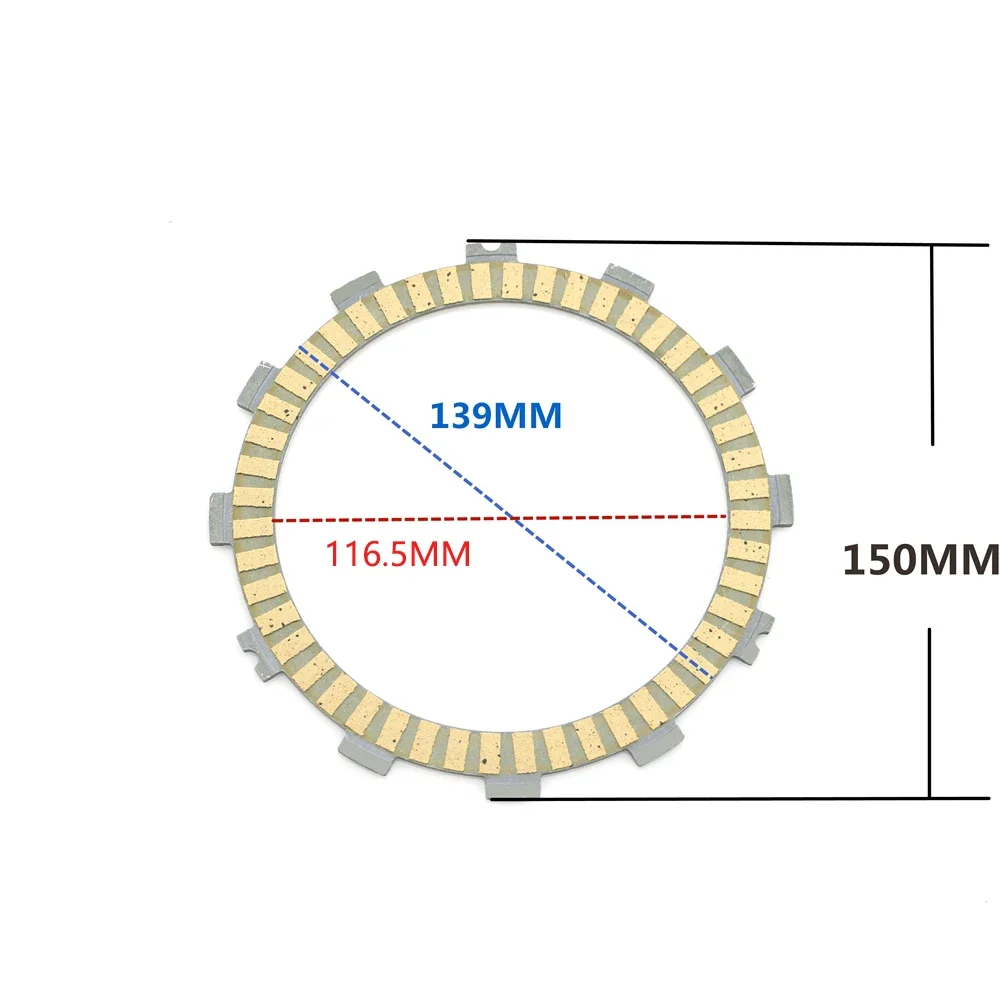 Motorcycle Clutch Plate Steel Plate Friction Disc For Honda CRF450R CRF450X CR250R CR250 CRE250 CR500R CRM500X CRF450 R X