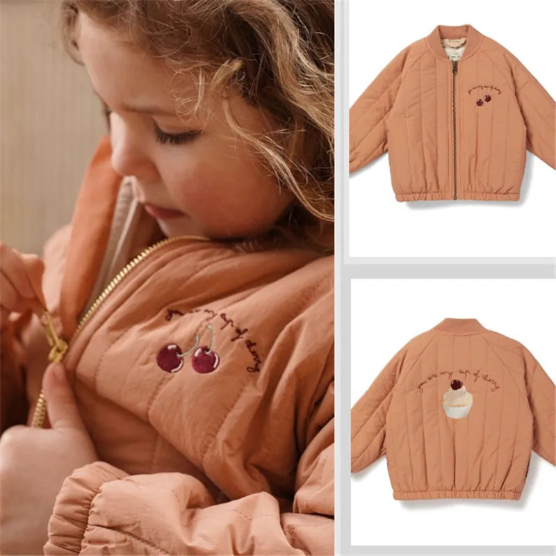 KS Baby Jacket 2022 Autumn Winter Coats Brand Design Children Unisex Casual Fashion Outdoor Keep Warm Boys Girls Cotton Clothes