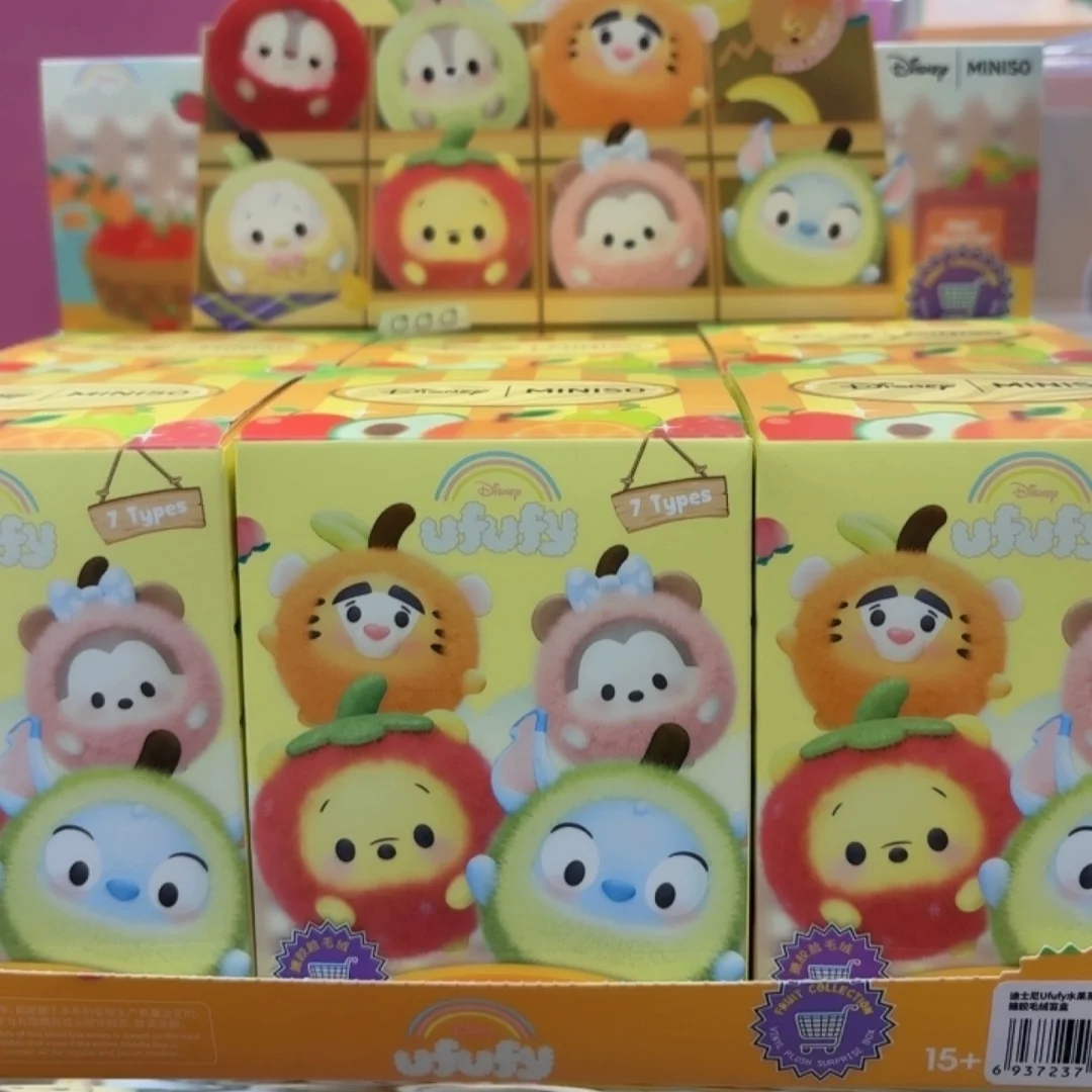 

Disney Ufufy Fruit Collection Vinyl Plush Blind Box - Trendy Surprise Toy Gift for Girls Garage Kit Pendant Ornament