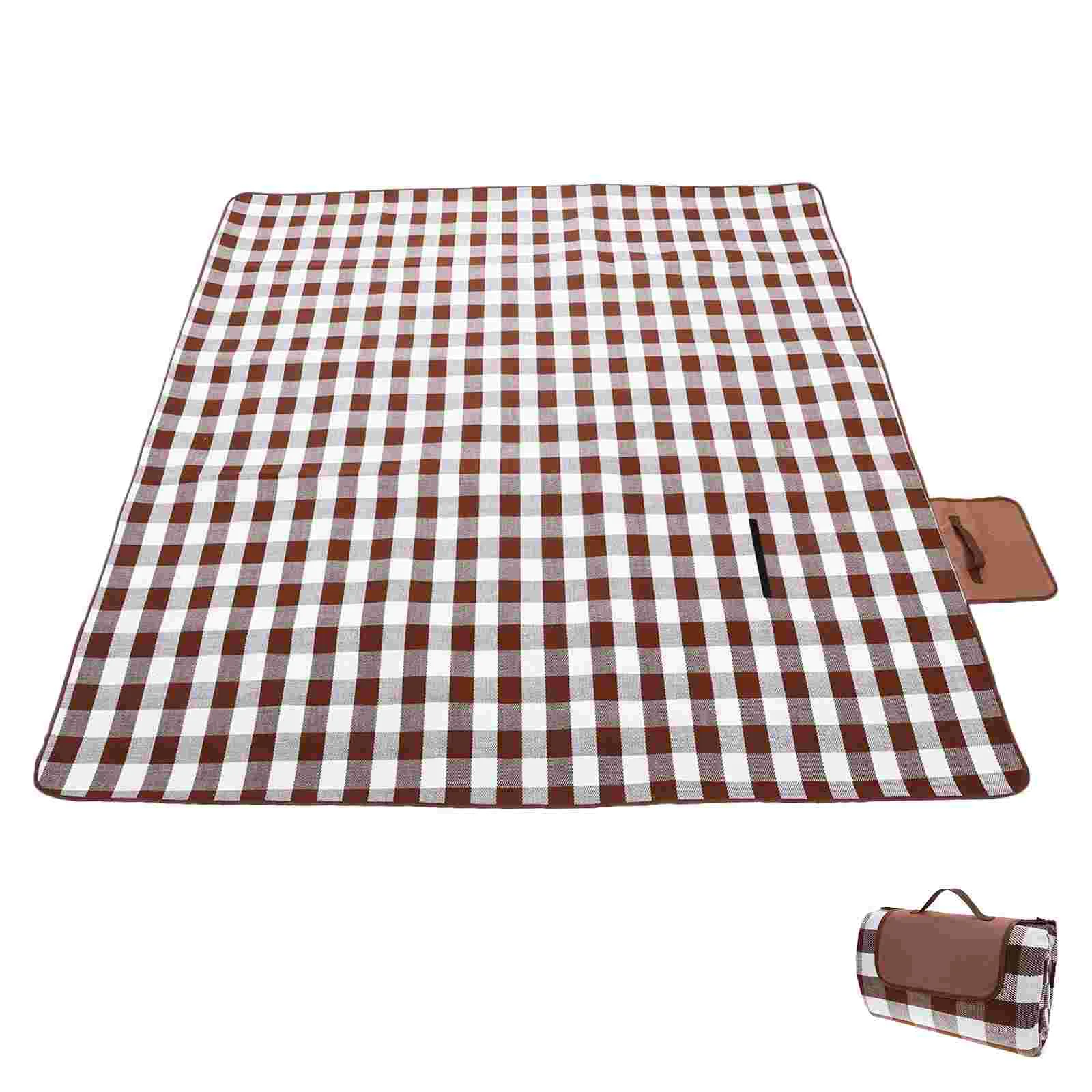 

Extra Large Picnic Blanket Outdoor Waterproof Mat Lawn Pad Camping Supplies Acrylic Beach Travel Multi-function Delicate