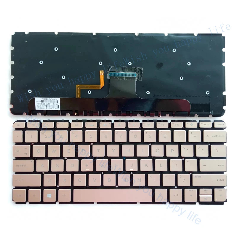 v+  Backlit Keyboard for HP ENVY 13-AB AB026TU AB105TX AB023 AB024025 TPN-I127