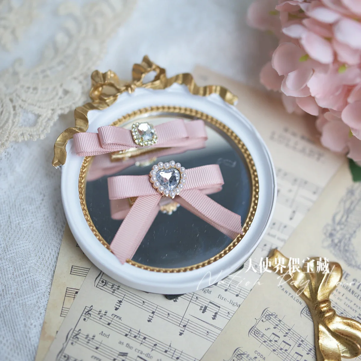 

Japanese Handmade Hairpin Sense Exquisite Mass-produced Mine Small Clips Mini Braided Ponytail Clip Sweet Girls Lolita Headdress