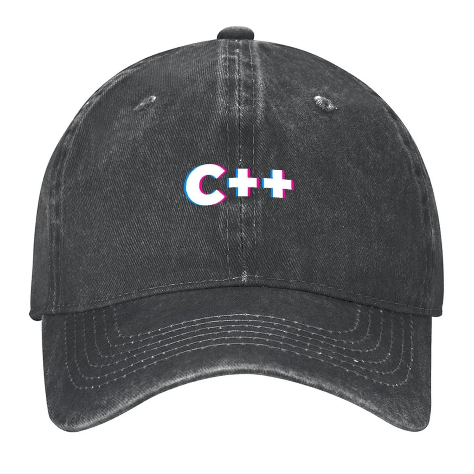 

C PLUS PLUS Logo Glitch Baseball Cap Luxury Man Hat Hip Hop derby hat Golf Hat Golf Wear Men Women's