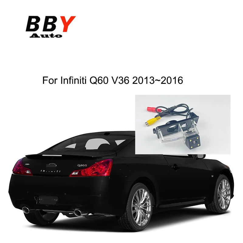 Parking Camera For Infiniti Q60 V36 2013~2016 Night Vision Backup Car License Plate Rear View Camera