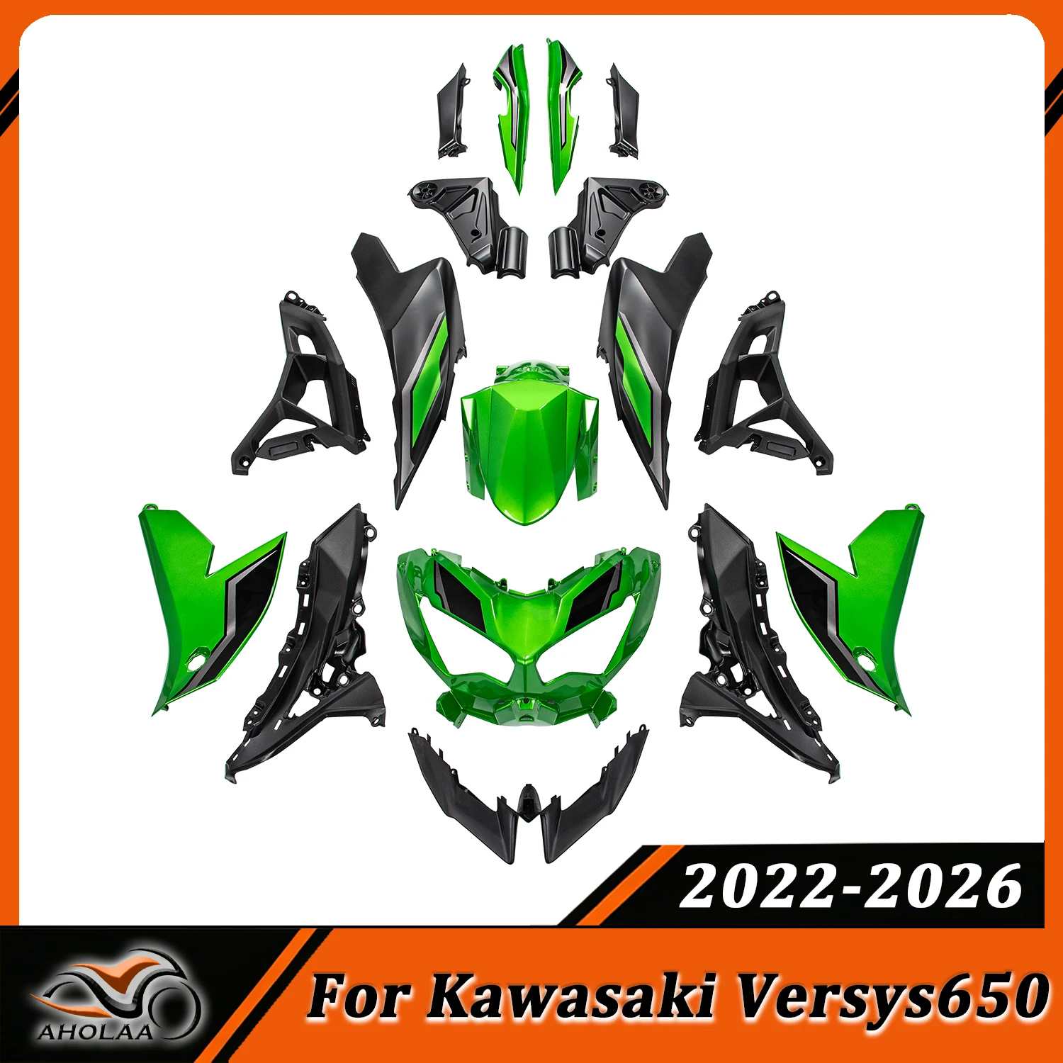 

For Kawasaki Versys650 Versys 650 Motorcycle Fairing Kits Injection Bodywork Cowl Shell Panel Cover 2022-2026