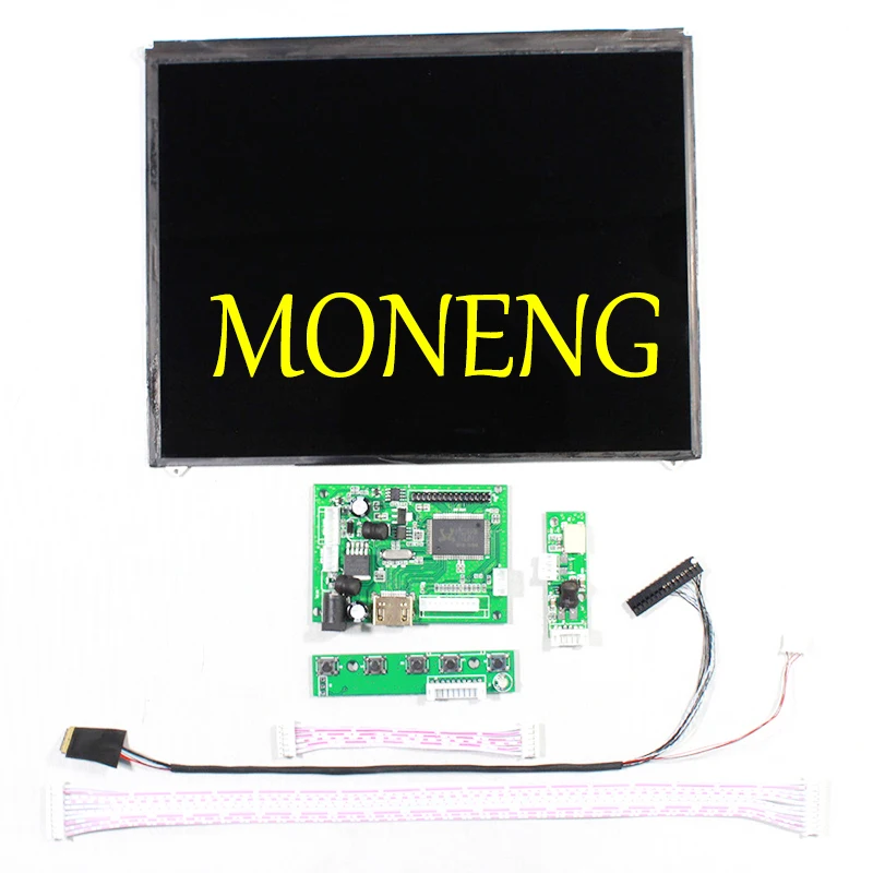 Imagem -03 - Controlador Lcd Driver Board Módulo Kit Monitor Compatível-monitor Hdmi 9.7 1024x768 Lp097x02 La1 La3 Laa Sll2