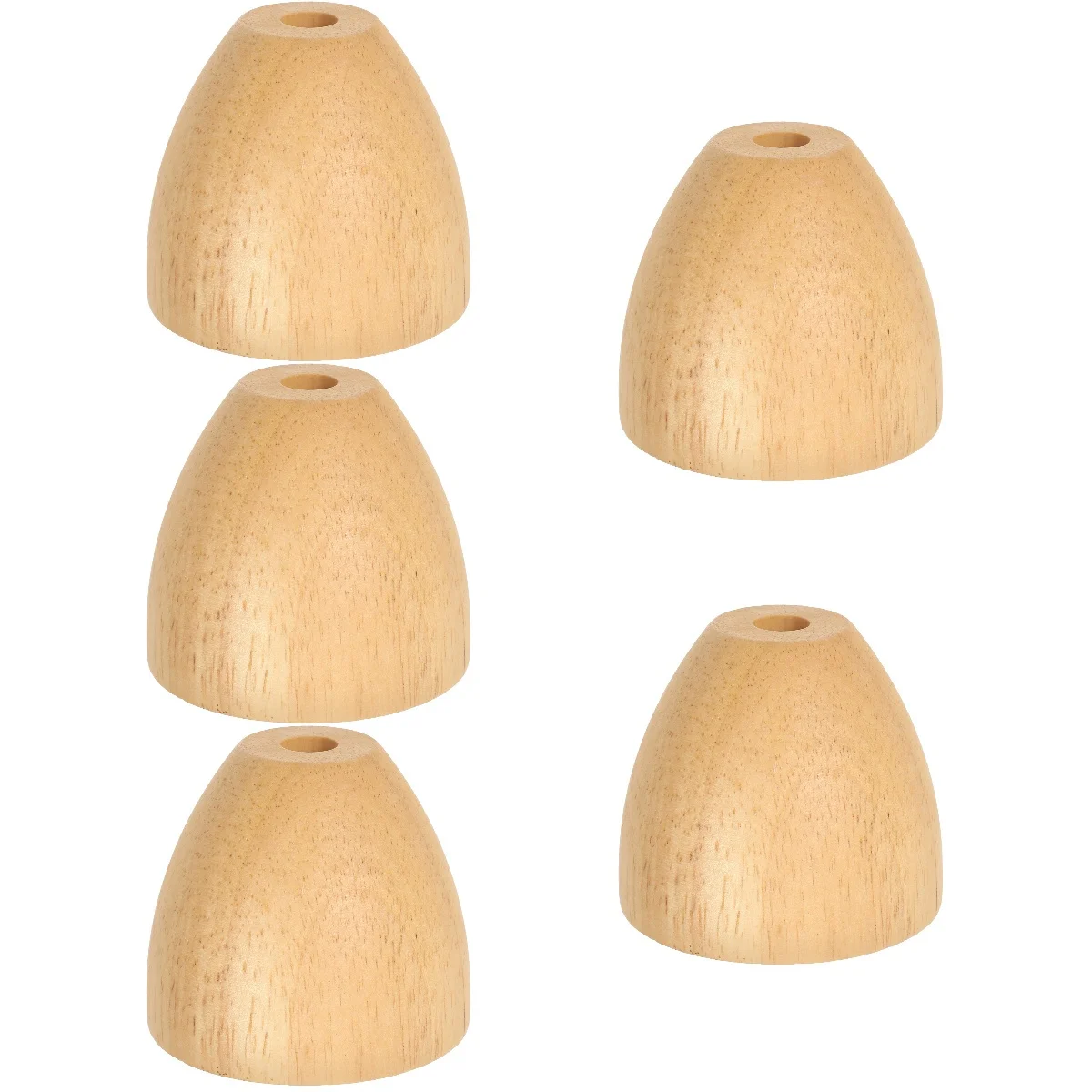 

5pcs 5 PCS Lamp Finial for Shade Part Base Only Parts Cup Diy Holder and Accessories