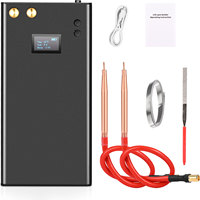 Mini Spot Welder With LCD Display Mini 7500mAh Battery Spot Welding Machine With 5M Nickel Foil 70 Speed Adjustable