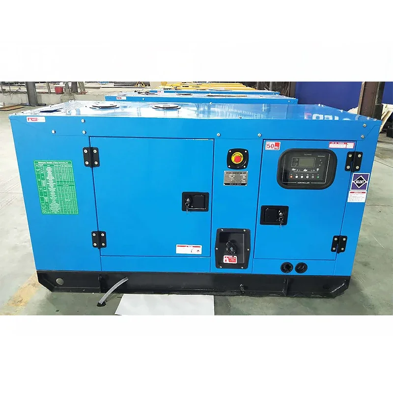 Power Station Power 8kw 10Kw 12kw Standby Genset Fawde Yangdong Ricardo Single Phase Silent 15kVA Diesel Generator