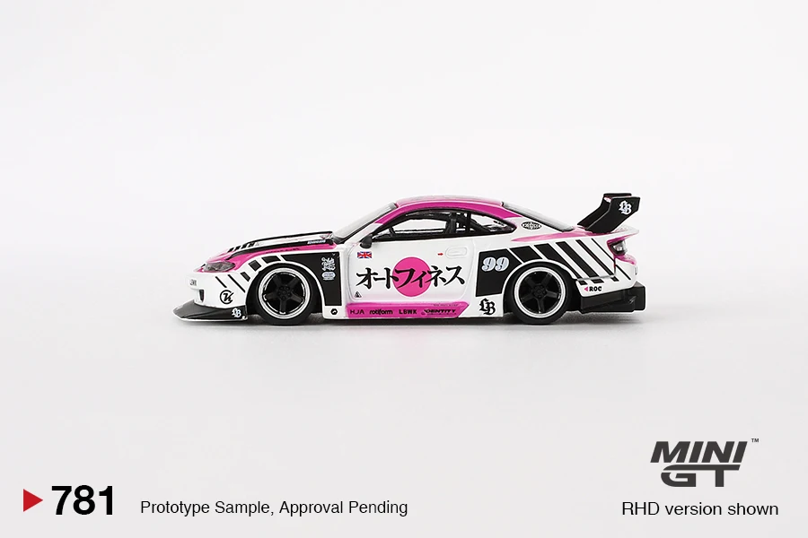 MINIGT 1:64 781 Silhouette S15 SILVIA Diecast Model Car