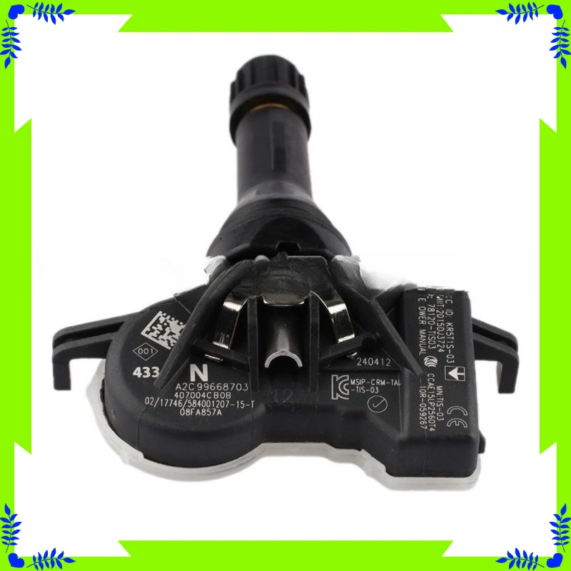 

407004CB0A 407004CB0B 4pcs Tire Pressure Sensor for Nissan Renault For Renault Espace Kadjar Kangoo Koleos Megane Scenic Tali