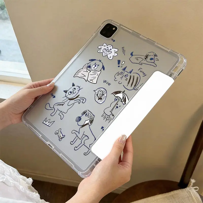 3+Y Multi-Angle Stand Cover For IPad Mini6 8.3 Air3 10.5 Pro11 iPad 10.2 7/8/9 4/5th 10.9 10th iPad A16 2025 11th Air11/13 3