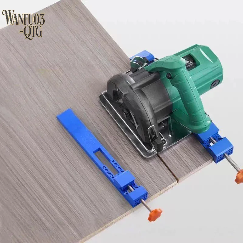 *1Pcs ABS Circular Saw Milling Positioning Clamps Lock The Cutter Base High-quality Adjustable Cutting Machine Base Guide Rail