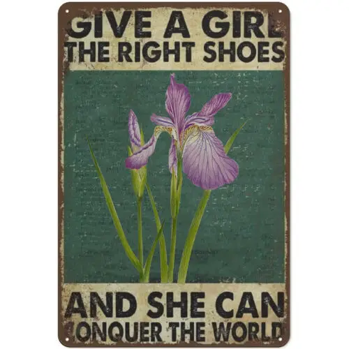 12x8inches Vintage Metal Tin Sign Gifts for Mother' Day Father's Day Wall Decor sign