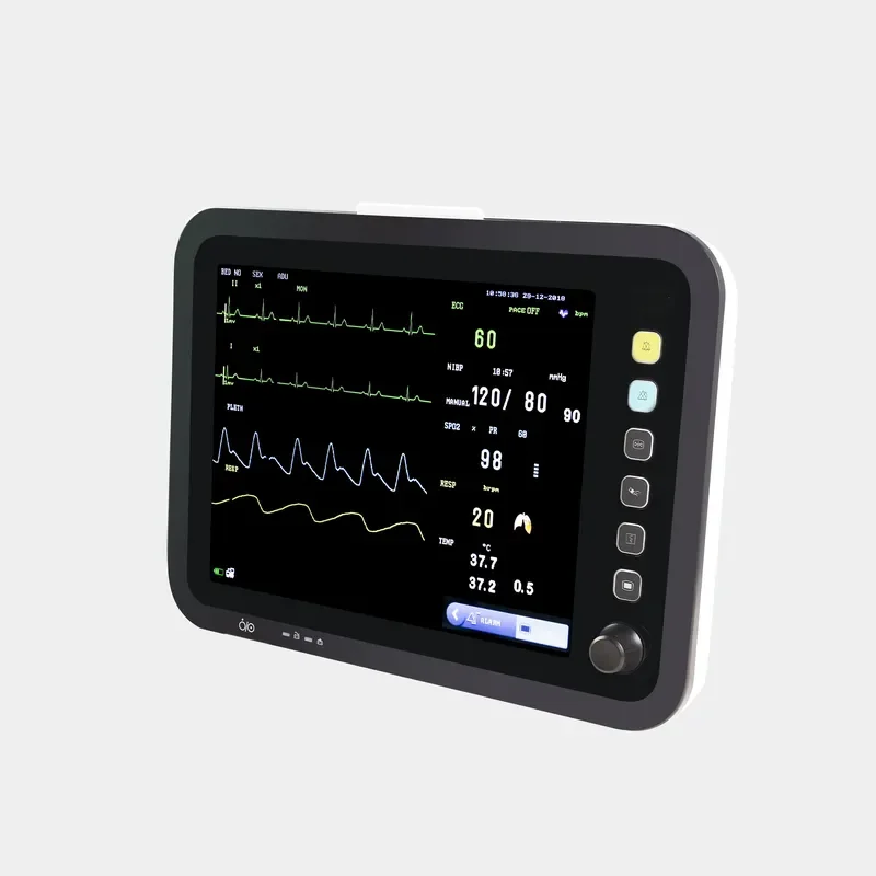 ZY-8000C Patient Monitor Multi-Parameter Medical Equipment /SpO2/Temperature/ETCO2/NIBP/PULSE Rate/ Pressure Vet Use