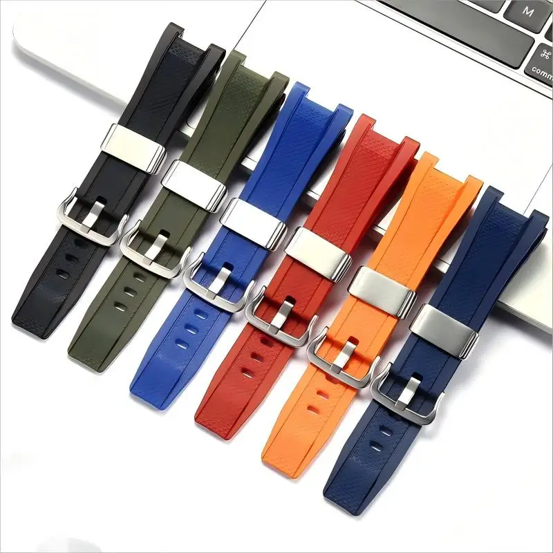 

Resin Strap Watch Accessories for Casio GST-210 GST-S130 S110 S100 W130L W100 W110 Men's Waterproof Band Stainless Steel Loop