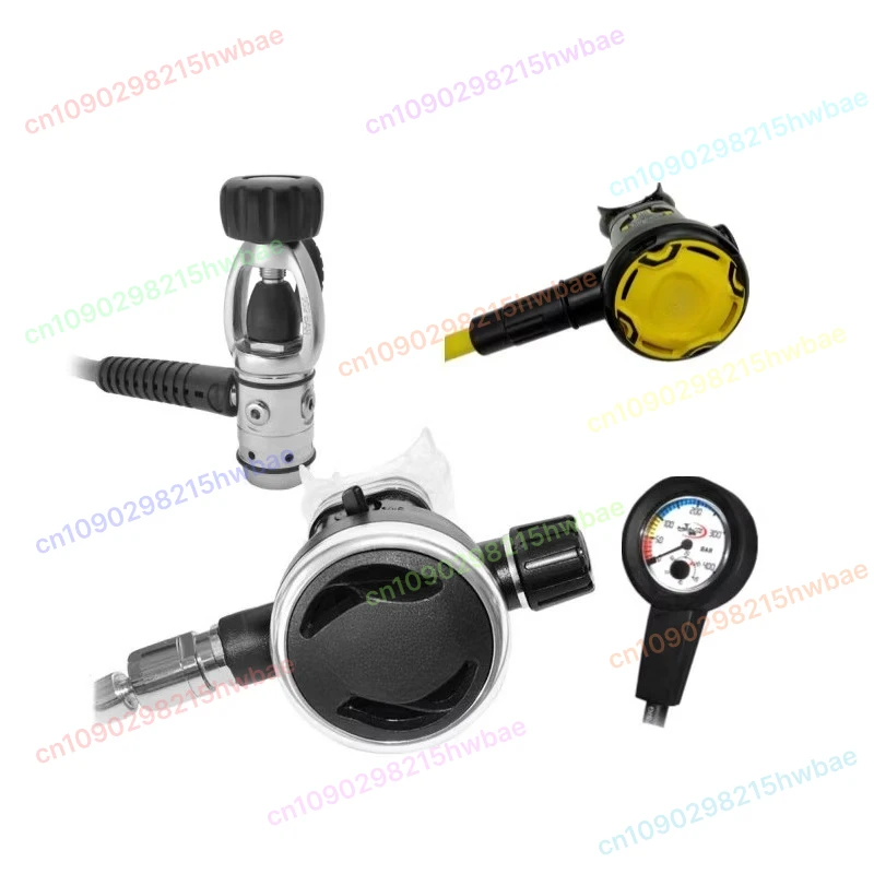 

Submersible pressure reducing valve, barometer, spare regulator triplet