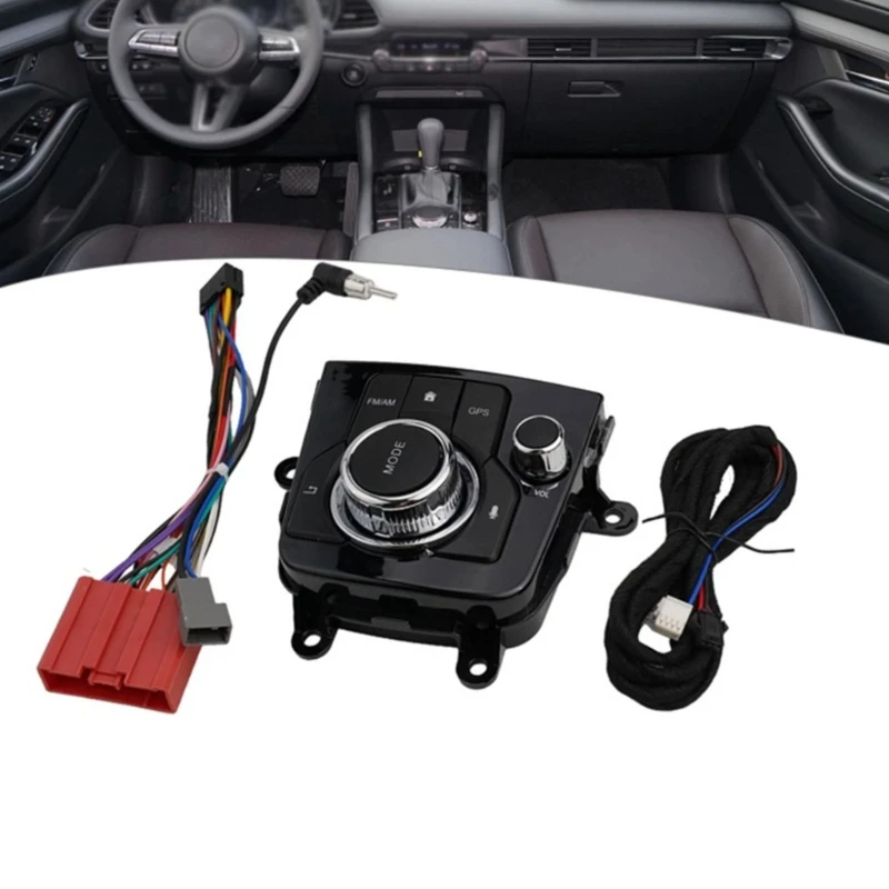 H3CE Multi Function Navigation Assembly Featuring Integrated Settings For Superior Car Entertainment Systems BHN1-66-CM0C