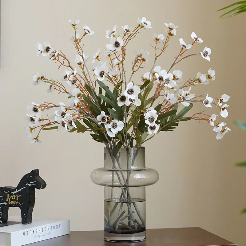 Pastoral style simulation plum blossom Artificial Flowers Wedding decoration flores artificiales fleur artificielle home decor