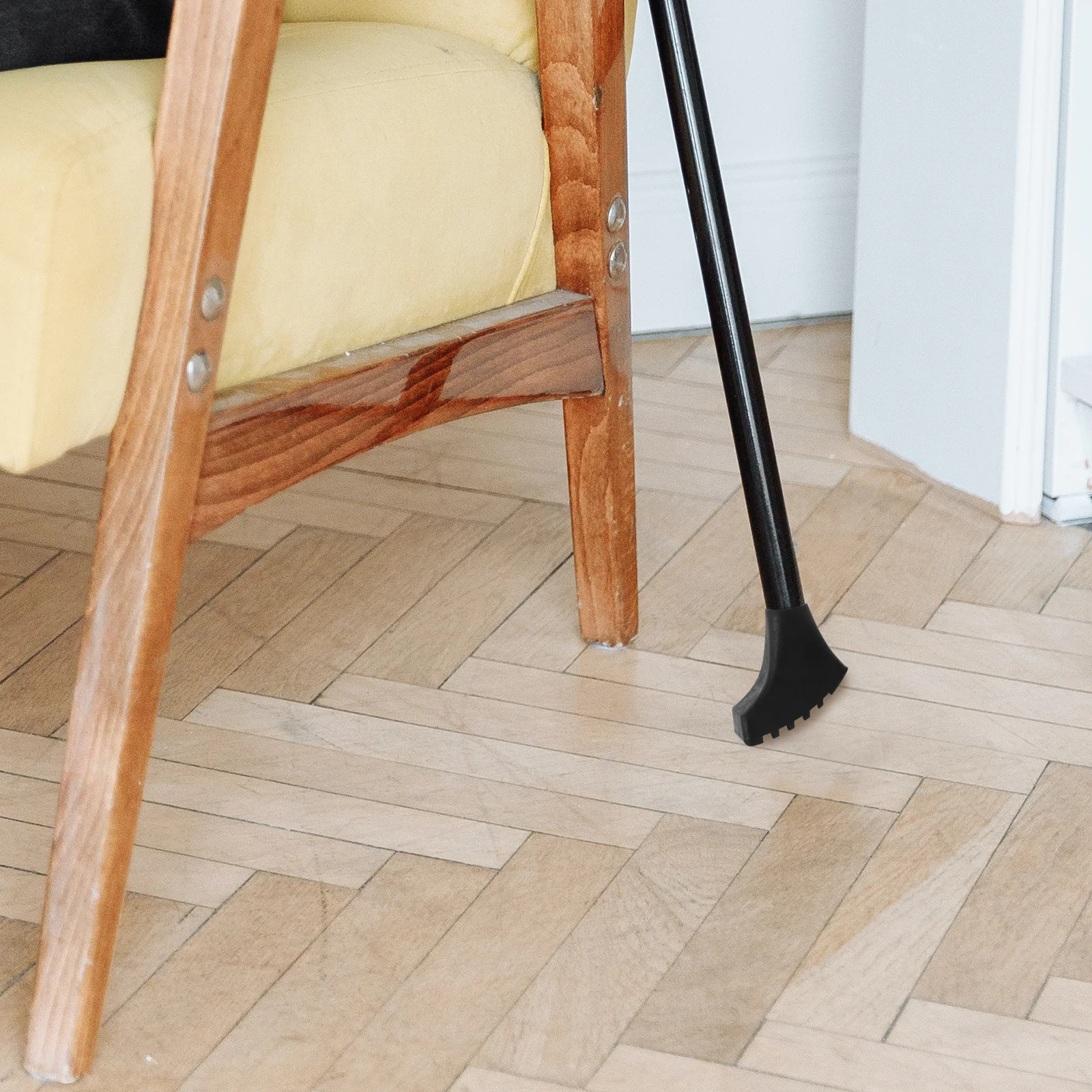 

4Pcs Trekking Pole Rubber Tips Anti-Skid Hiking Pole Protectors Durable Shock Absorption Rubber Tips for Walking Sticks