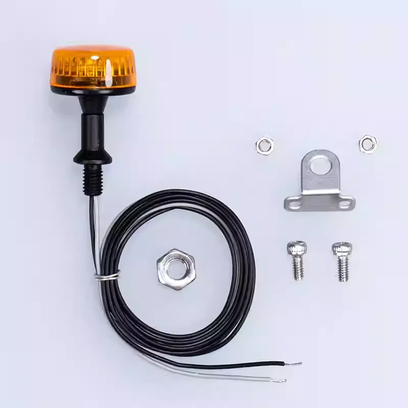 المعادن تحذير ضوء الدورية مصباح 2RL-012 ل 1/14 تاميا مركبة يتم التحكم بها عن بُعد سكانيا بنز فولفو رجل لتقوم بها بنفسك شاحنة قلابة أجزاء التحكم عن بعد #4