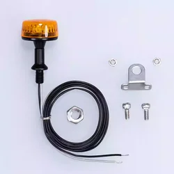 1pcs LED ABS Warning Light Rotating Lamp For 1/14 Tamiya RC Truck Scania BENZ Volvoo MAN Diy Parts