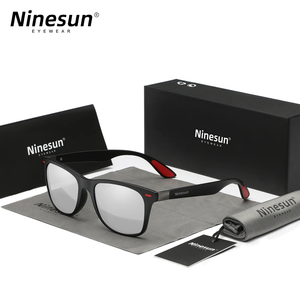 

Ninesun Brand Classic Polarized Sunglasses Men Women Driving Square Frame Sunglasses Male Goggle UV400 Gafas De Sol