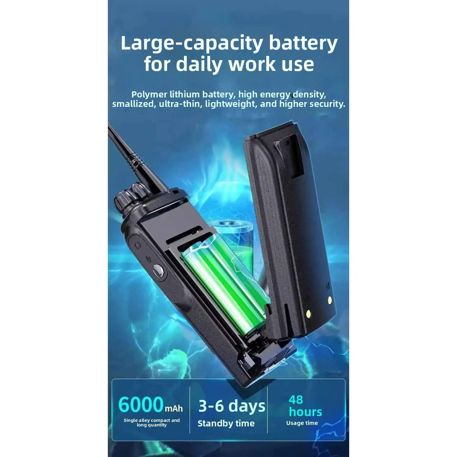 GP328 EX explosion-proof Relay 10W walkie talkie Analog Two Way Radio Extension Distance Waterproof for Tunnel Basement