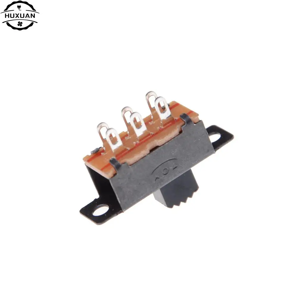 10 Pcs 2 Position DPDT 2P2T Panel Mount Vertical Slide Schalter 6 Pin 0,5 EINE 50V DC
