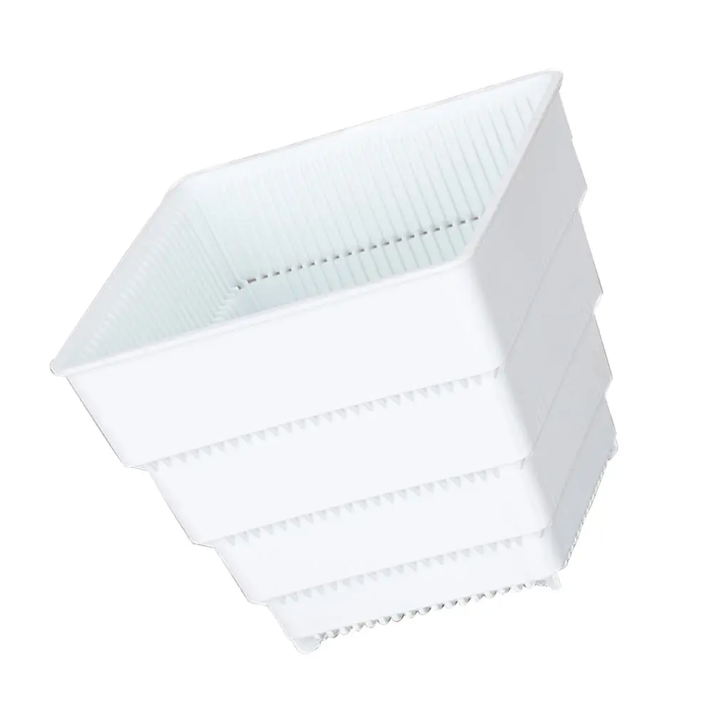 1 قطعة أصيص زهور من الراتنج الفاخر تصميم قابل للتنفس للمنزل والمكتب والحديقة حامل نباتات أصيص زهور مزخرف بسيط وأنيق #6