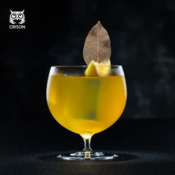 DWF07 CRISON Short footed cup/cocktail glass/Japanese crystal glass cup/beer mug/Crystal glass cup 285ml