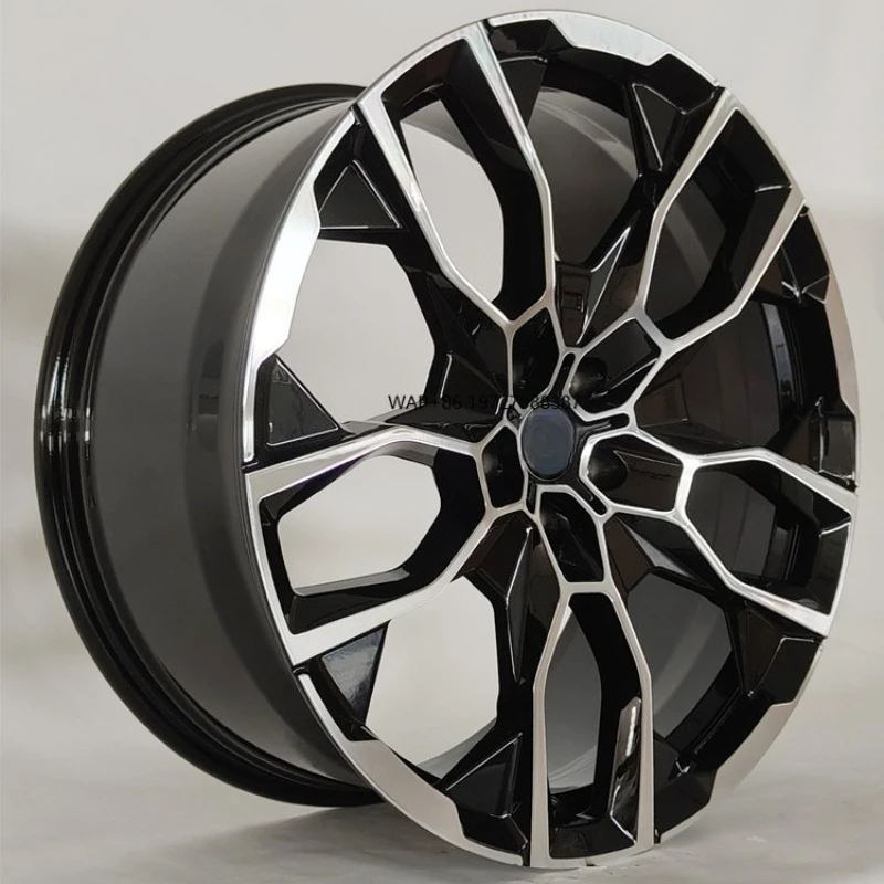 

Aluminum Alloy Wheels 5x120 PCD 20 Inches for 5 Series Black Finish Multi-spoke Design