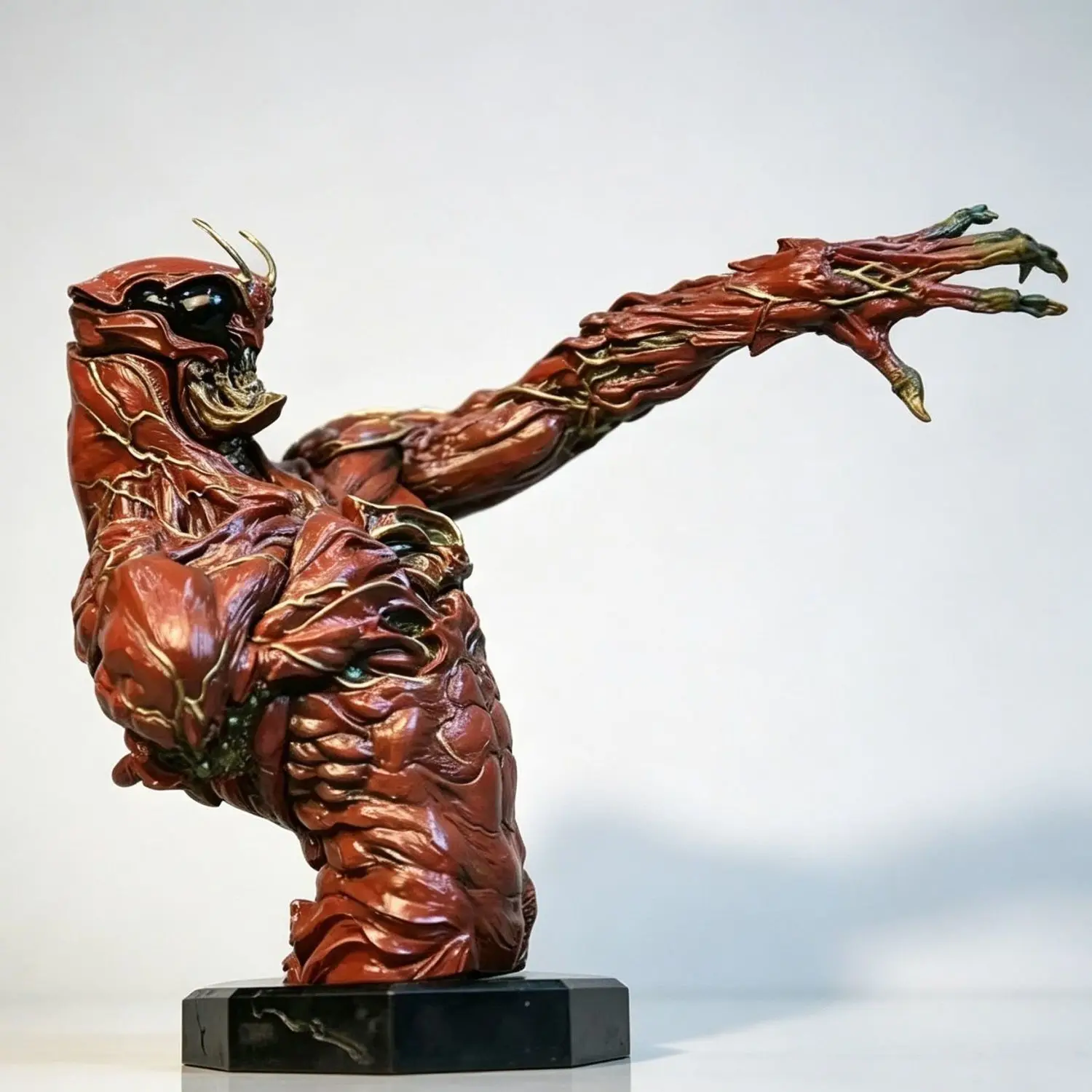 23cm Resin Blank Model Dras Bust Model DIY Coloring Self-assembly Sculpture Figurine Miniature Decoration Craft Gift